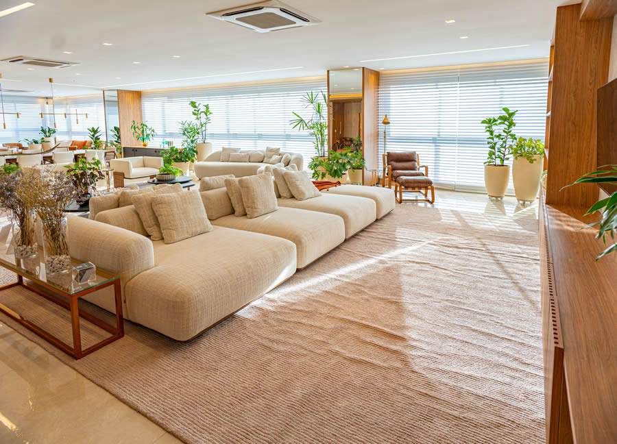 Decorado assinado por Elisa Campos Cozadi, no Kingdom Park Residence - Artur Pinho