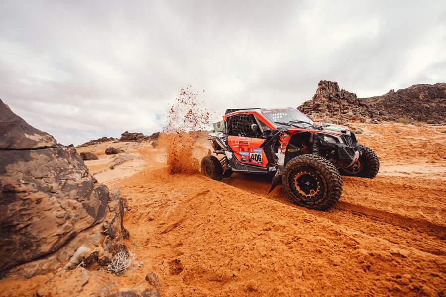 Rodrigo Luppi/Maykel Justo mant&ecirc;m lideran&ccedil;a do Dakar nos UTVs T4 (Divulga&ccedil;&atilde;o)