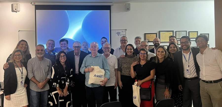 Reuni&atilde;o da Assim com os l&iacute;deres das assessorias da Aconseg-RJ &ndash; Foto: Divulga&ccedil;&atilde;o