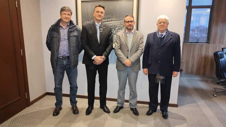 Série de visitas a entidades de classe do Sindseg PR/MS teve novo andamento com audiência na OAB/PR