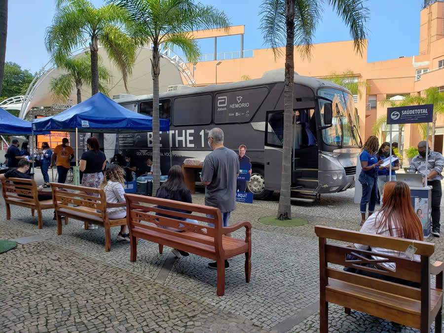 Rede Sa&uacute;de Total realizou campanha de doa&ccedil;&atilde;o de sangue em parceria com o Hemorio