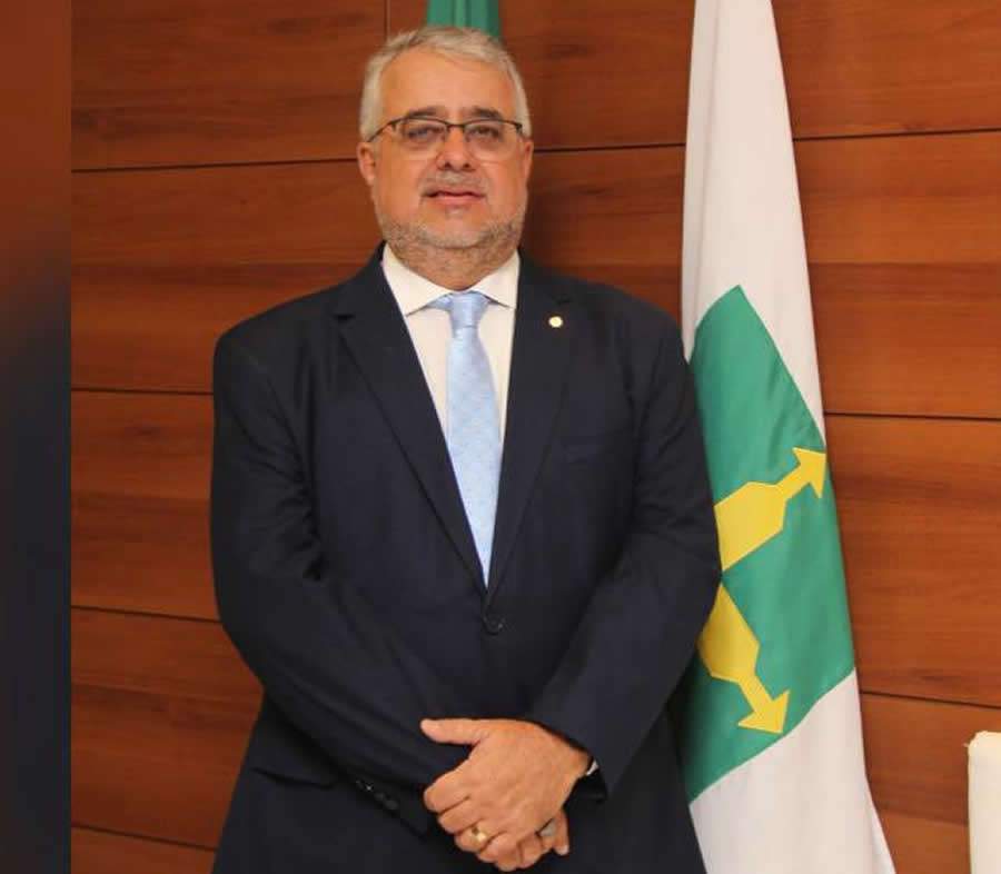 Jackson de Melo Prata, presidente do Sincor-DF e anfitrião do 3º CONGRECOR