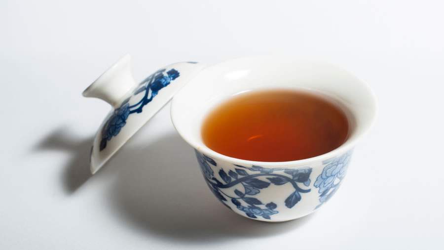 Tradicional ch&aacute; taiwan&ecirc;s Oolong tea