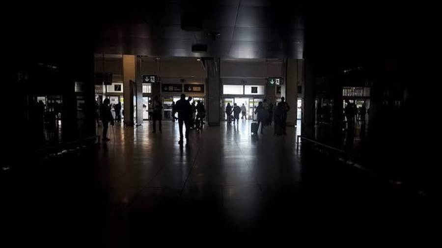 Foto: apagão na Europa