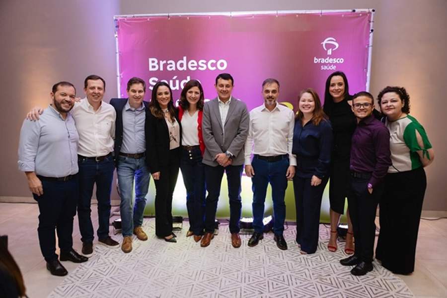 A equipe da Bradesco Sa&uacute;de refor&ccedil;ou o relacionamento com parceiros e corretores locais
