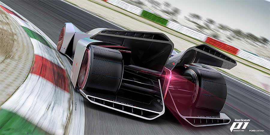 Ford revela o Team Fordzilla P1, primeiro carro de corrida virtual desenvolvido em parceria com gamers