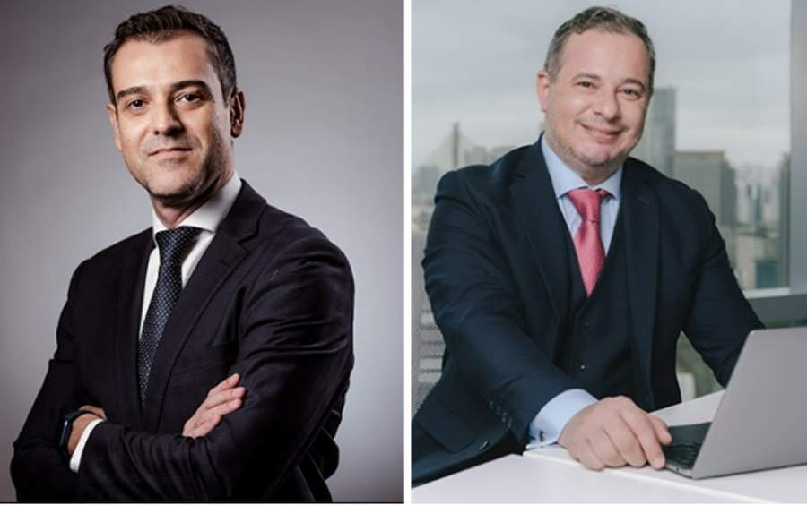 Fabiano Sard&aacute;, da MAWDY e Roberto de Antoni, da MAPFRE