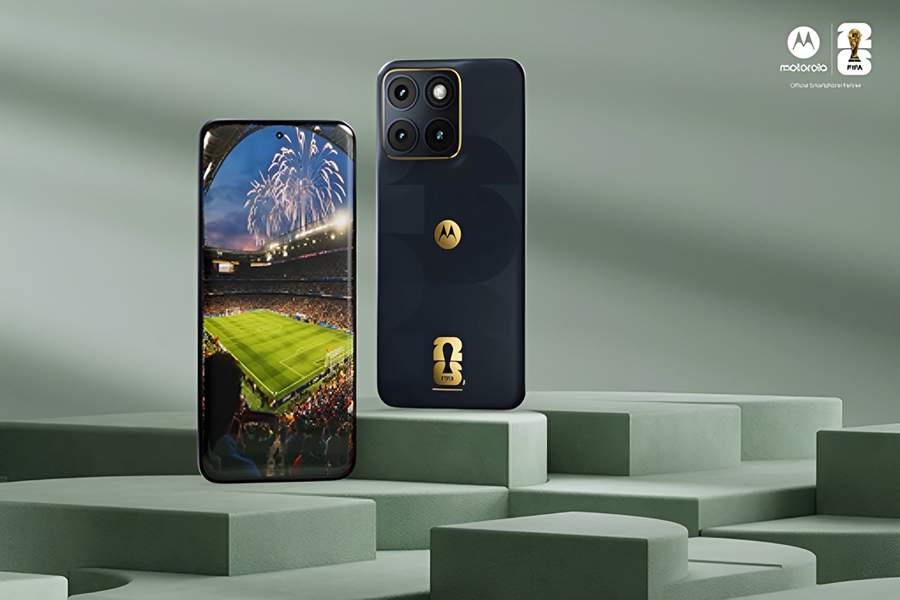 Motorola lan&ccedil;a edge 70 fusion FIFA C o p a  26&trade; Collection no Brasil com detalhes em ouro 24 quilates