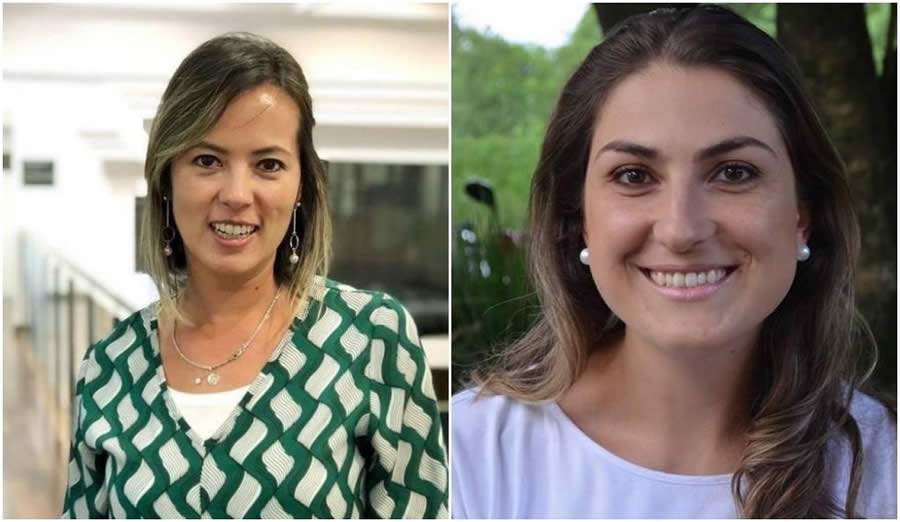 Grazielle Ueno e Flavia Fernandes