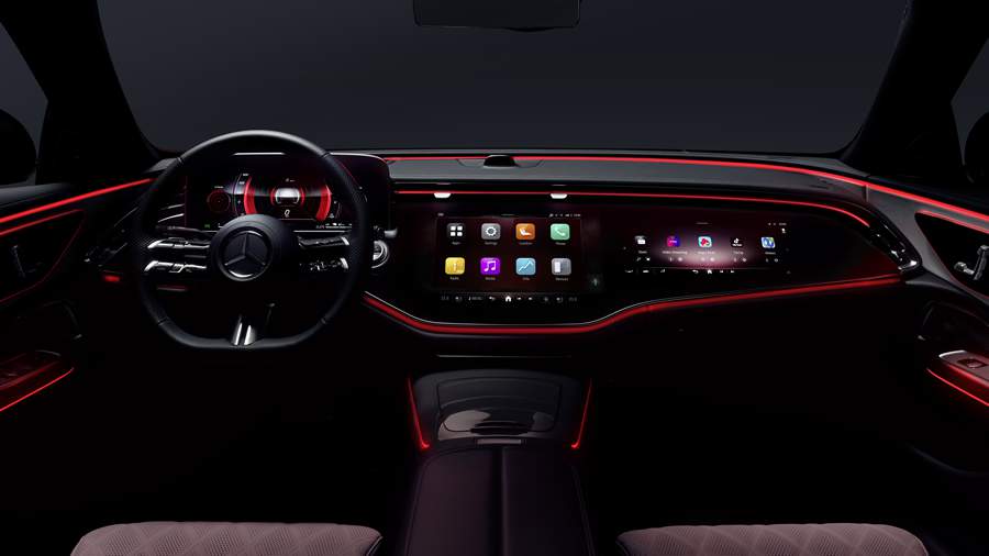 Mercedes-Benz antecipa o conceito de design interior do futuro Classe E