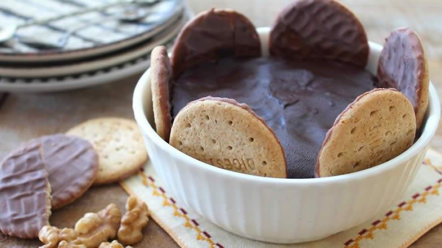 Torta de Nozes e Cacau