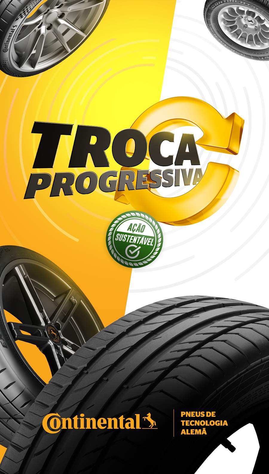  Promo&ccedil;&atilde;o Troca Progressiva - Divulga&ccedil;&atilde;o/Continental Pneus