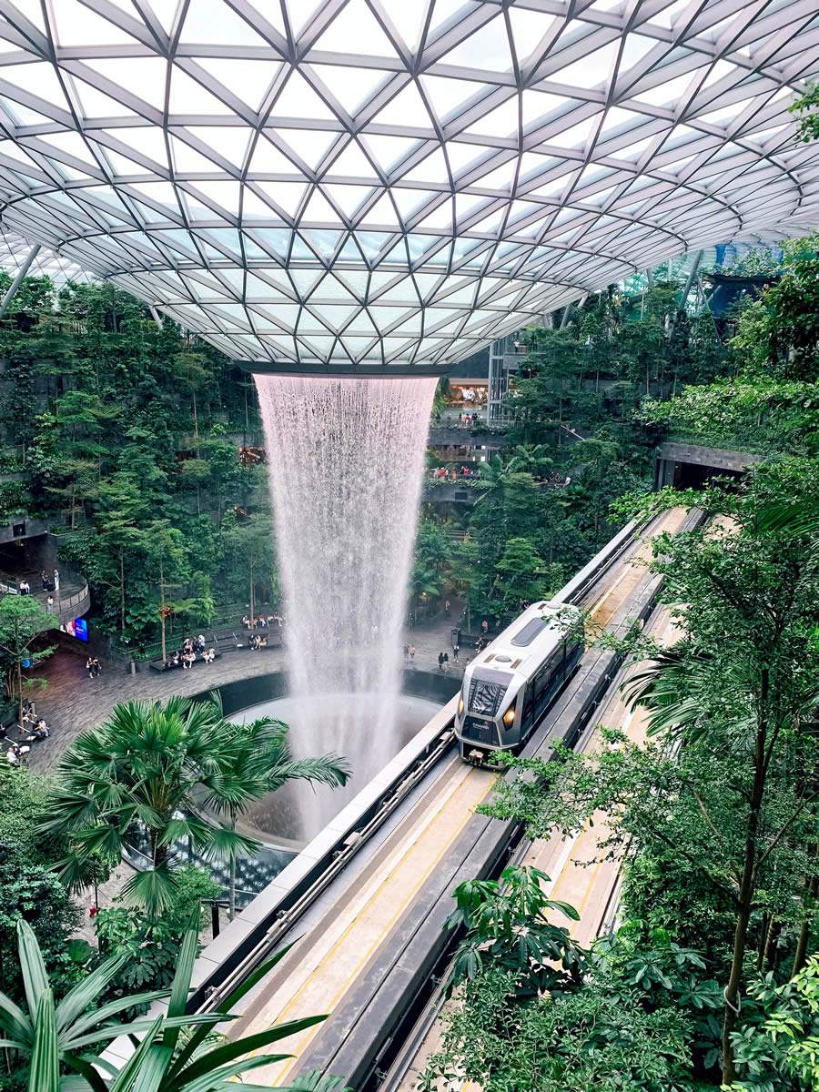 Aeroporto Changi de Singapura, constru&ccedil;&atilde;o verde - Divulga&ccedil;&atilde;o