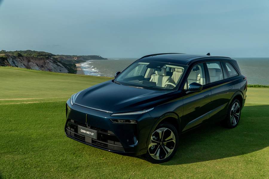 GWM lança o Wey 07, SUV híbrido plug-in de luxo com seis lugares e experiência de primeira classe