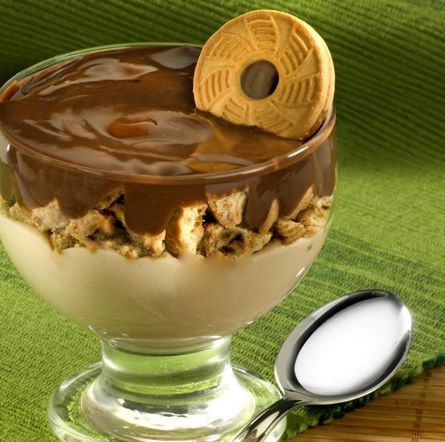 Taça Cremosa de Limão com Biscoito e Chocolate - Marca Adria - Divulgação