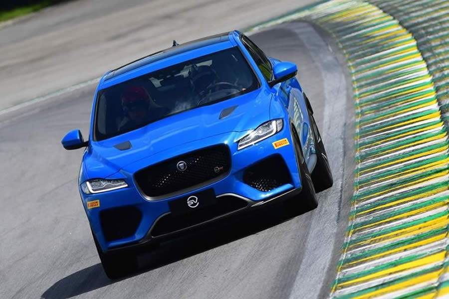 Jaguar F-Pace Svr Define Recorde de Tempo de Volta Para Suvs em Interlagos