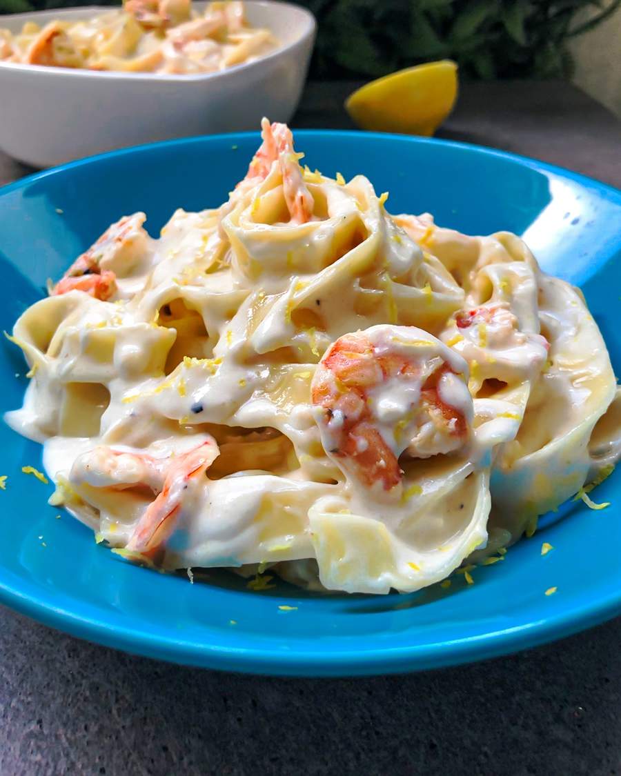 Fettuccine Barilla Alfredo com Camarões: leveza e sabor para celebrar os pequenos momentos