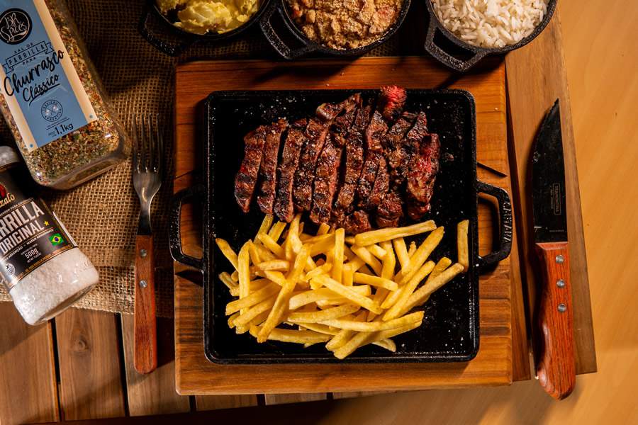 Bife ancho &amp; fries por Bernardo Badinhani