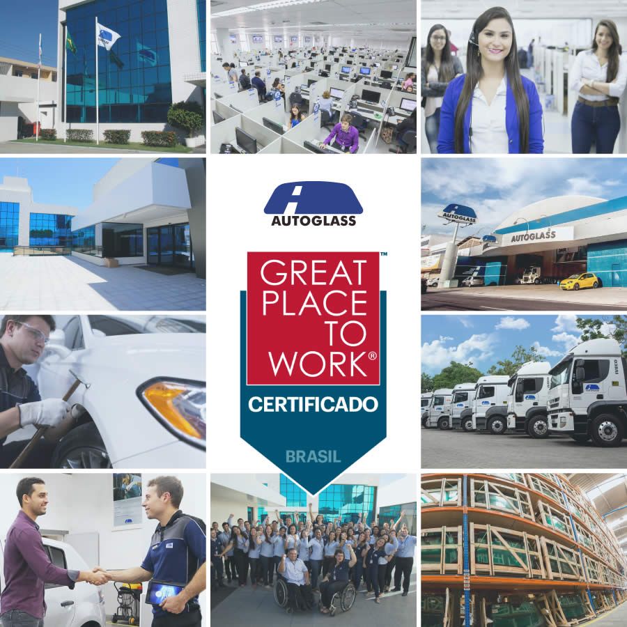 AUTOGLASS conquista selo&nbsp;de certifica&ccedil;&atilde;o&nbsp;GPTW 2017
