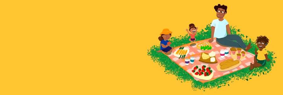 Crianças de férias, um guia para manter a alimentação equilibrada