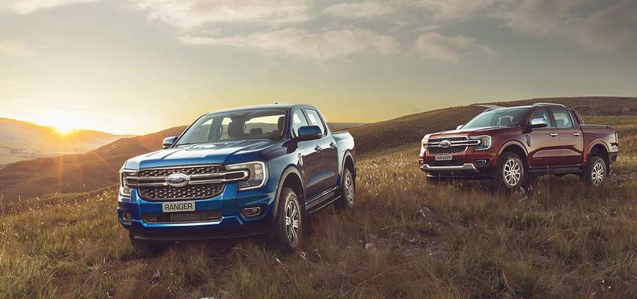 Ford Ranger tem venda recorde em junho e &eacute; vice-l&iacute;der das picapes m&eacute;dias