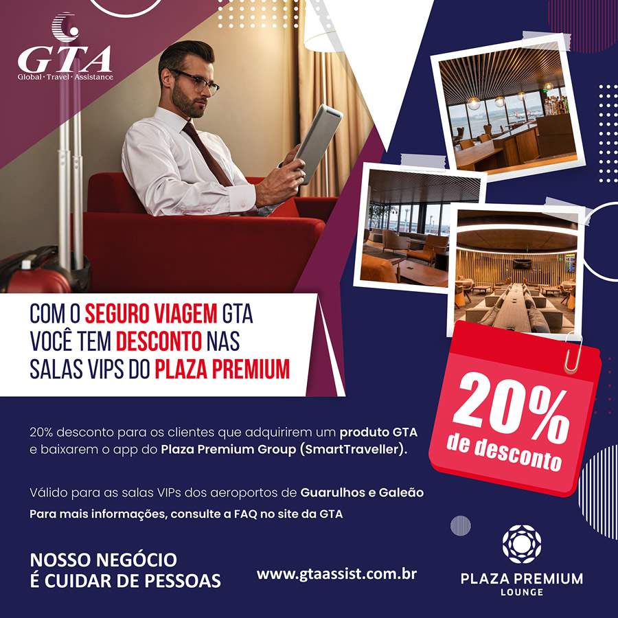 GTA Facilita Acesso a Salas Vip de Alto Padr&atilde;o em Aeroportos