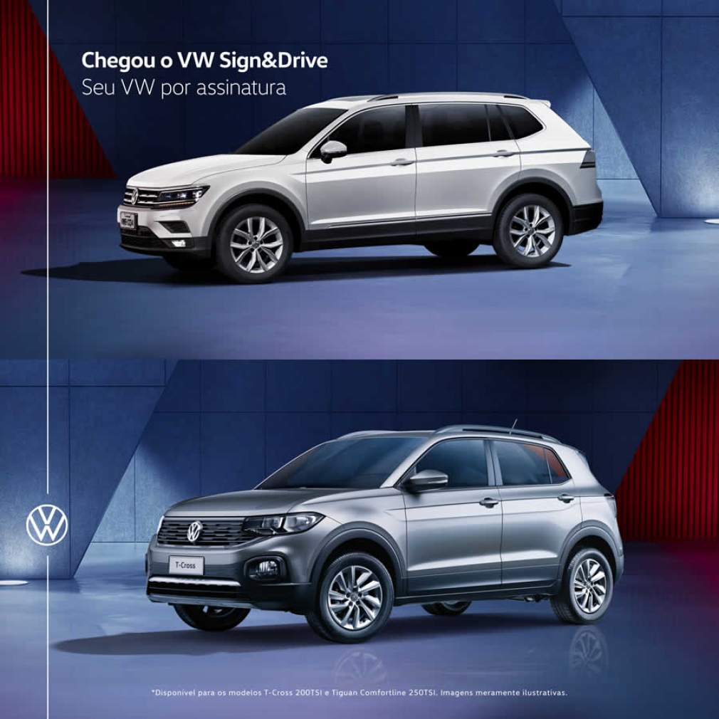 Volkswagen lança programa de carro por assinatura