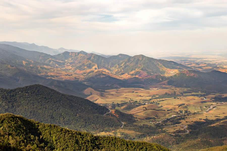 Vista do Pico Agudo, em Santo Antônio do Pinhal (SP) - Crédito: Wagner Ribeiro