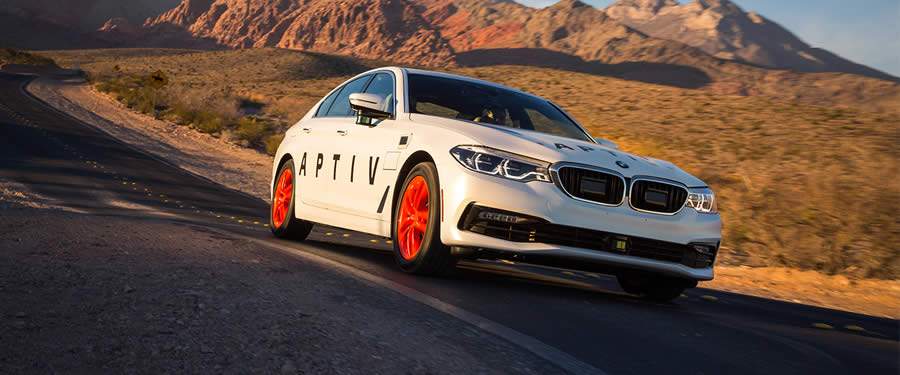 A Aptiv possui uma parceria com a Lyft com 30 carros autônomos nível 4 rodando em Las Vegas
