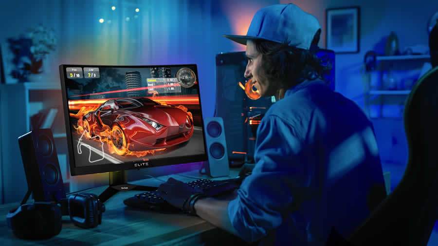 Cen&aacute;rio com XG270 da Viewsonic - divulga&ccedil;&atilde;o