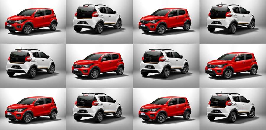 Fiat Mobi celebra meio milh&atilde;o de unidades produzidas