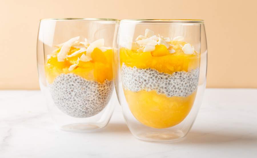 Aprenda a preparar o &quot;Pudim de Chia&quot; uma das delícias servidas durante o café da manhã na Pousada do Sandi