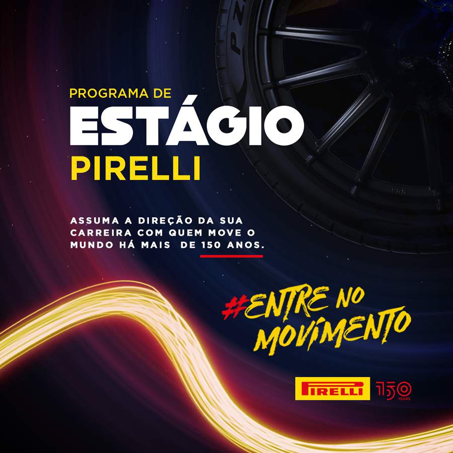 Última Semana Para Inscrições no Programa de Estágio Pirelli 2023