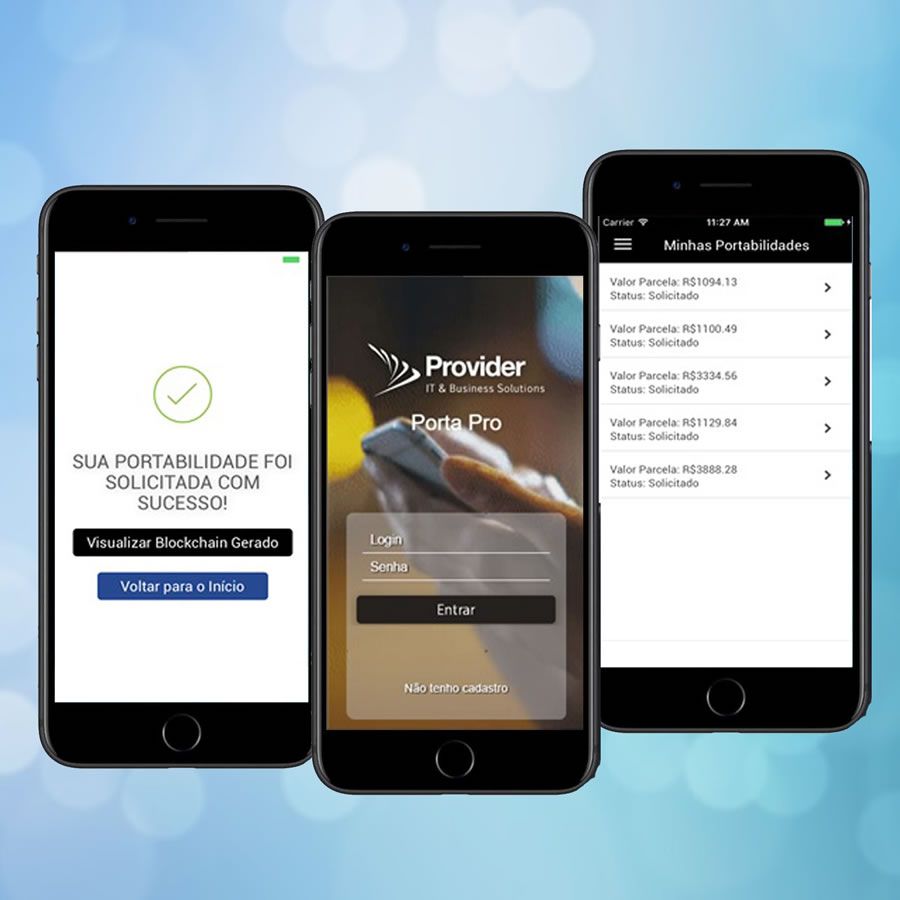 App desenvolvido pela Provider IT