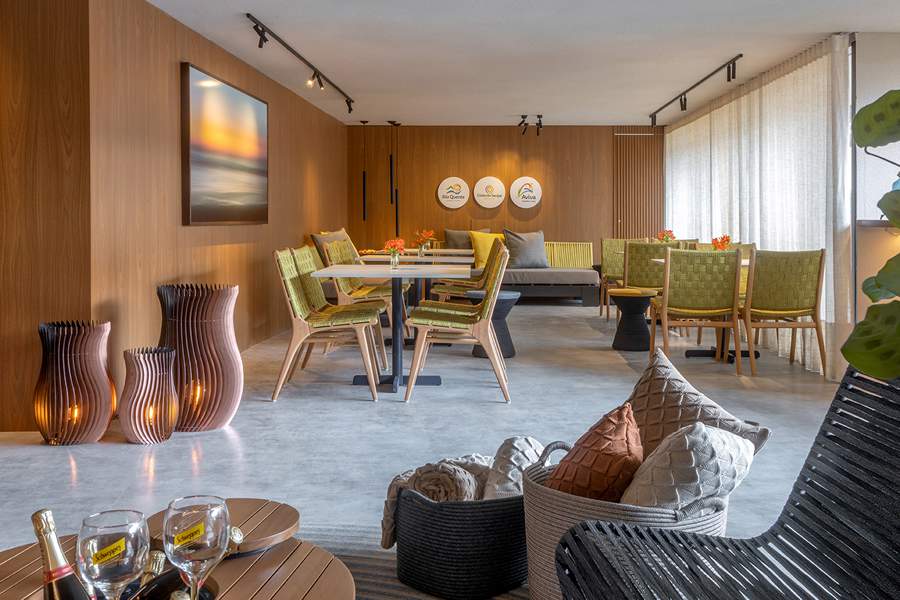 Espa&ccedil;o Varandas de Sau&iacute;pe, do Aviva Vacation Club na CASACOR Bras&iacute;lia - Edgar Cesar