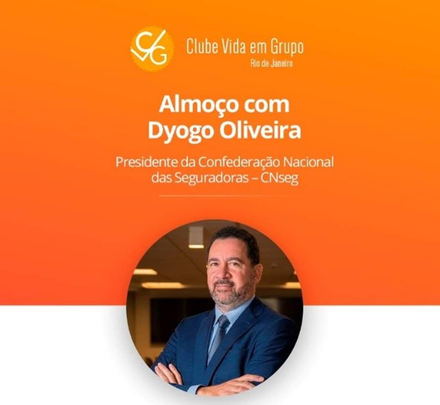 Tudo pronto para o almo&ccedil;o do CVG-RJ em homenagem a Dyogo Oliveira, Presidente da CNseg