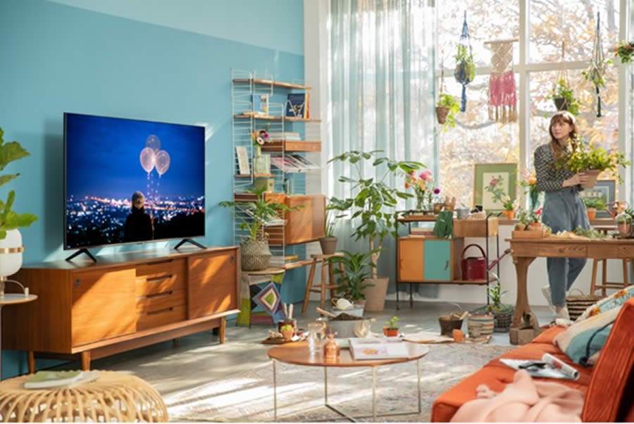 Samsung lança nova categoria de TVs 4K: a Crystal UHD, com recursos completos e exclusivos de design, imagem e conectividade