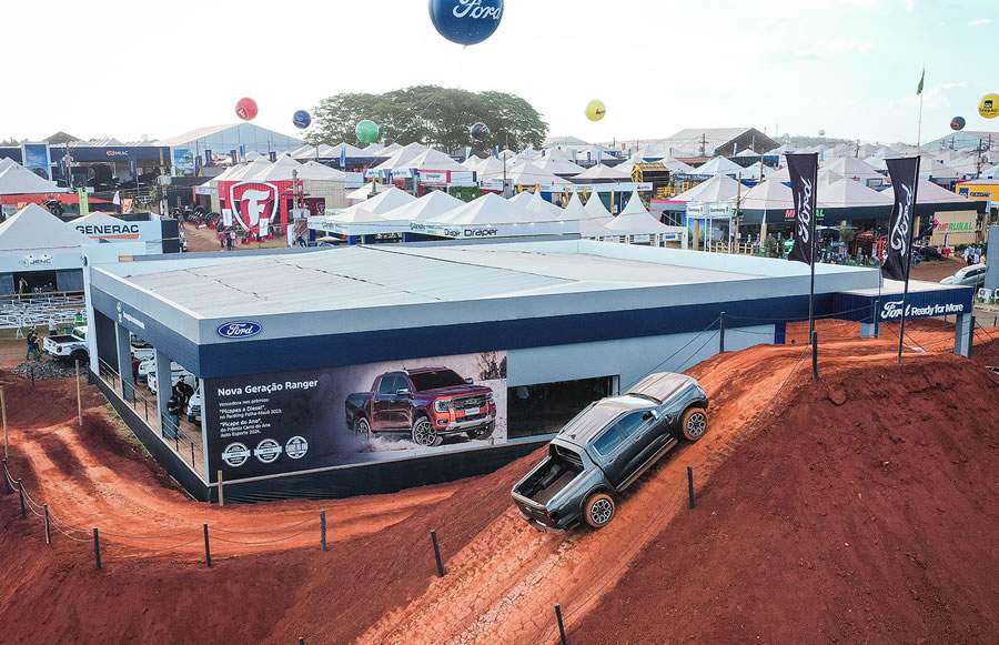 Ford leva linha completa de picapes, test-drive, ofertas e experi&ecirc;ncias para a Agrishow 2024