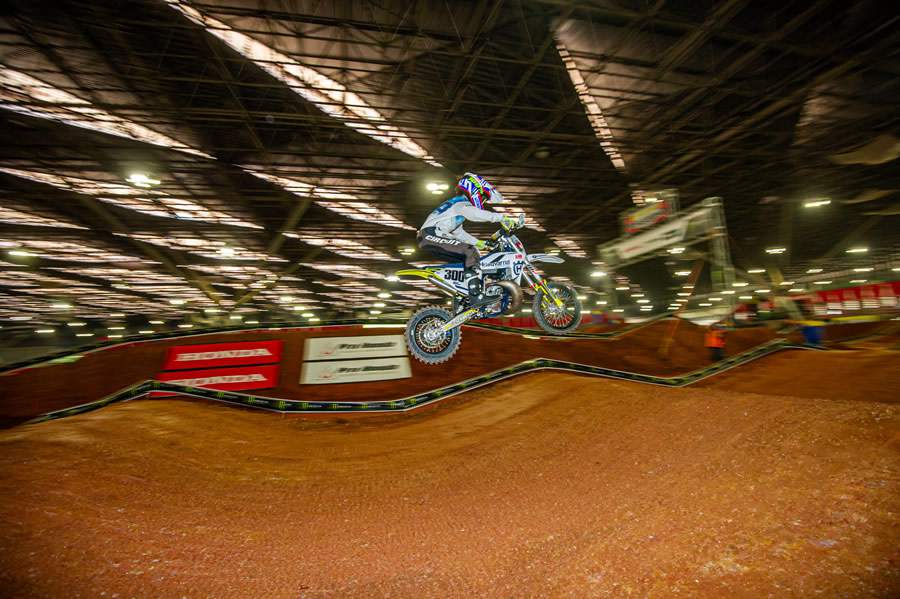 O paulistano Heitor Matos durante a corrida final, no s&aacute;bado &agrave; noite&nbsp;(Ney Evangelista)
