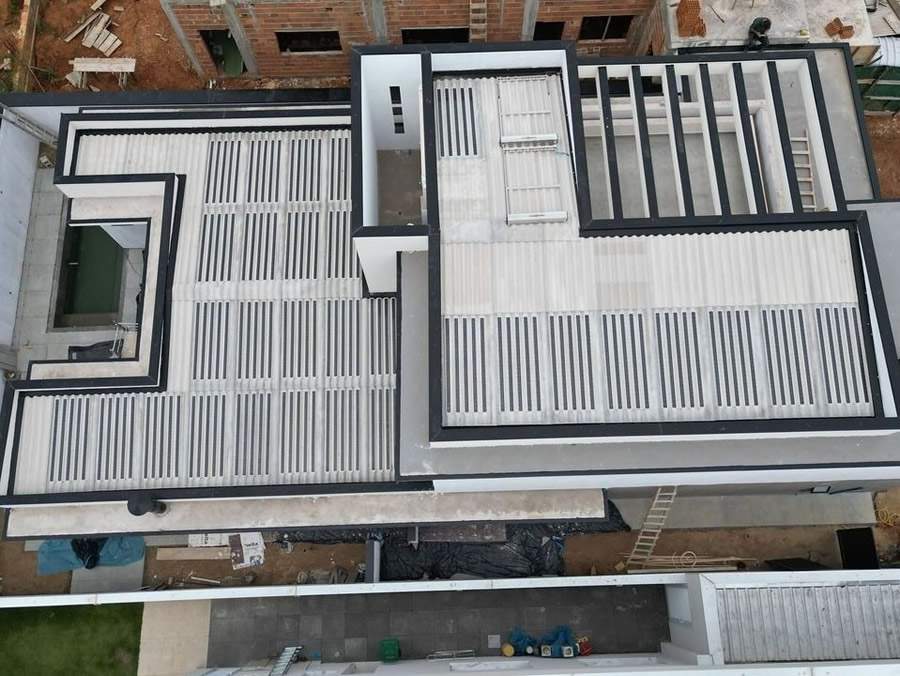Imagem a&eacute;rea da telha solar eternit - Divulga&ccedil;&atilde;o