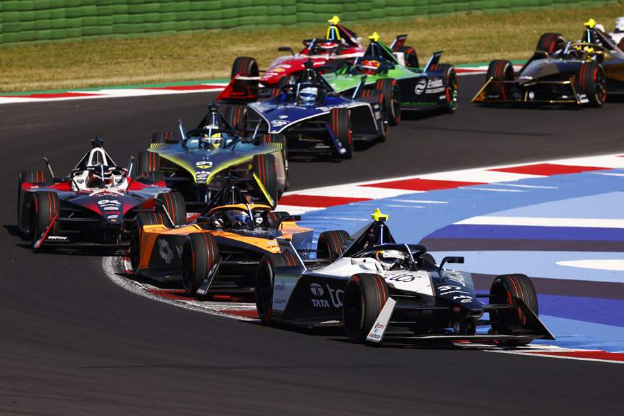 Nick Cassidy no E-Prix em Misano