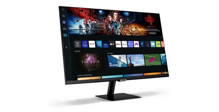 Smart Monitor M5 da Samsung. Imagem meramente ilustrativa.