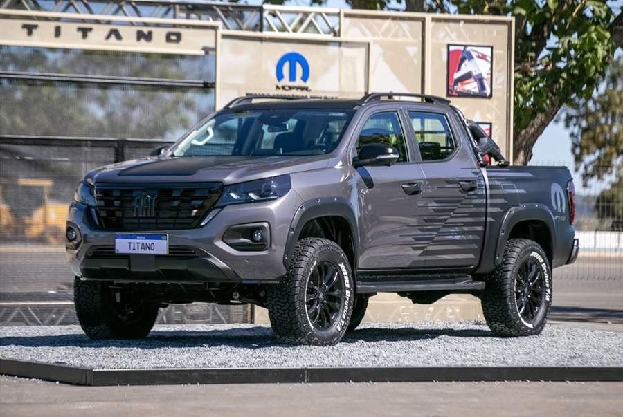 Nova Fiat Titano 2026 chega com catálogo robusto de acessórios Mopar