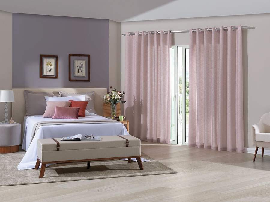 Cortina corta luz Duo Glam by Bella Janela