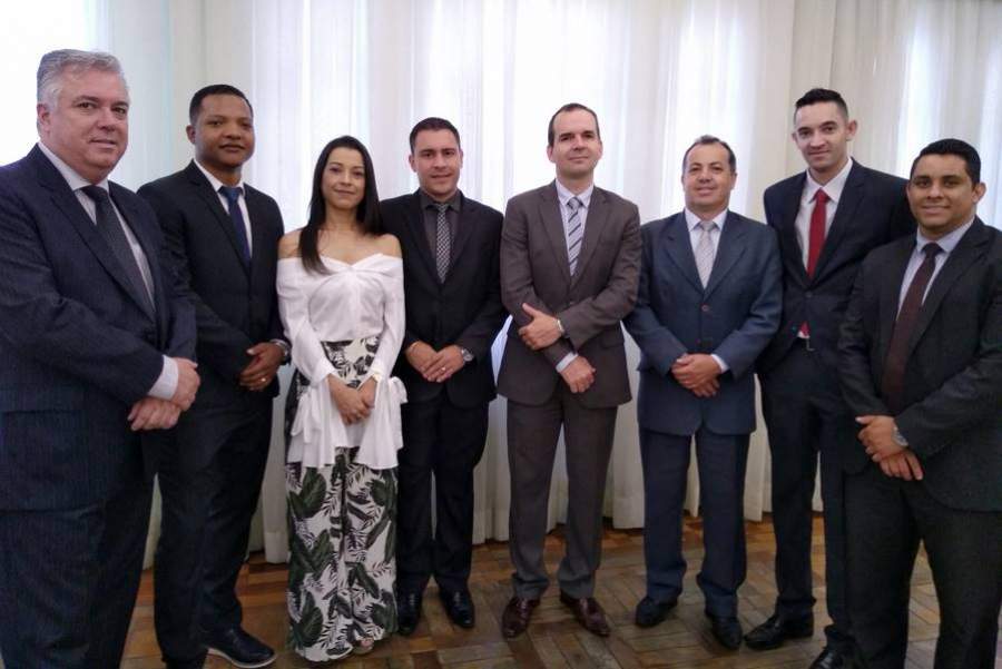 Membros da diretoria da Associação dos Corretores e Agentes de Planos de Saúde e Odontológico de Minas Gerais (Ascor-MG)