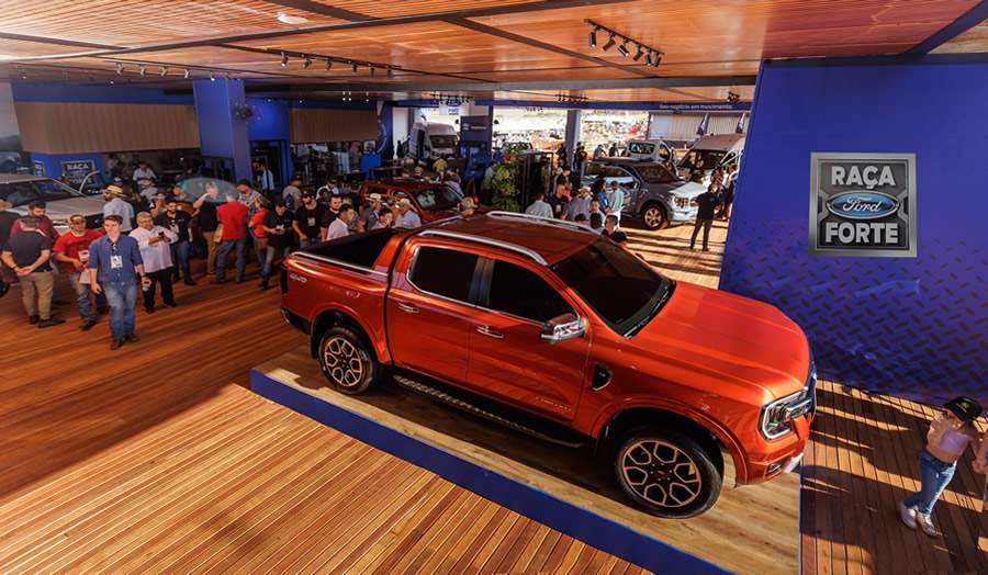 Ford mostra sua fam&iacute;lia renovada de picapes na Agrishow