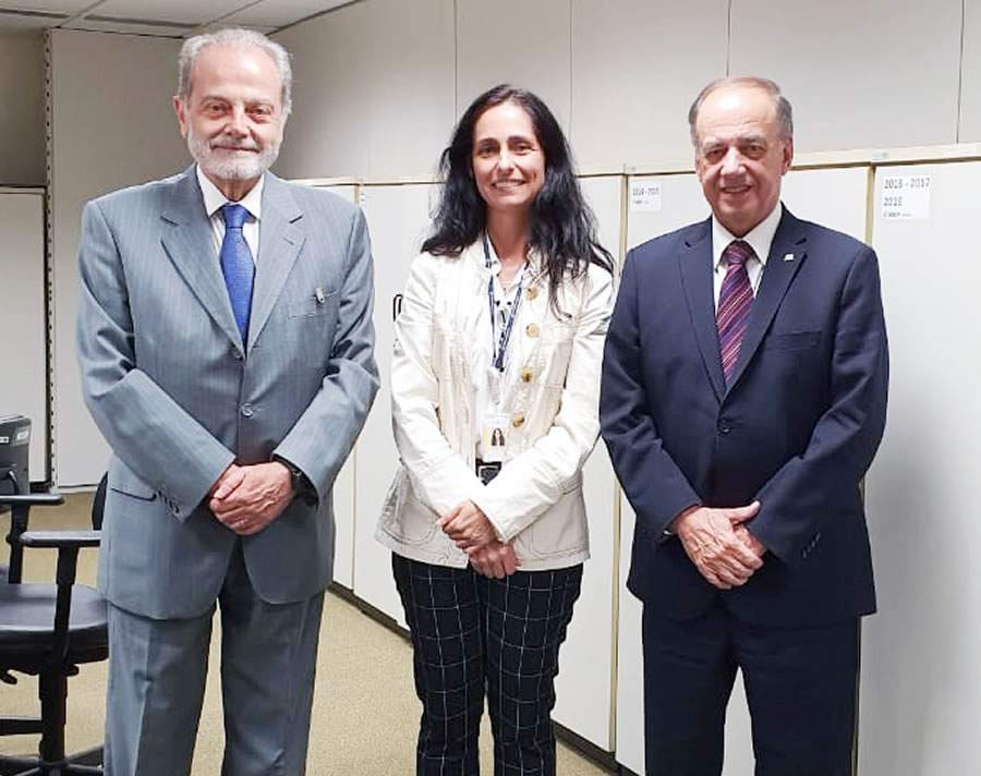 Fernando Simões, Solange Vieira e Mauro César Batista