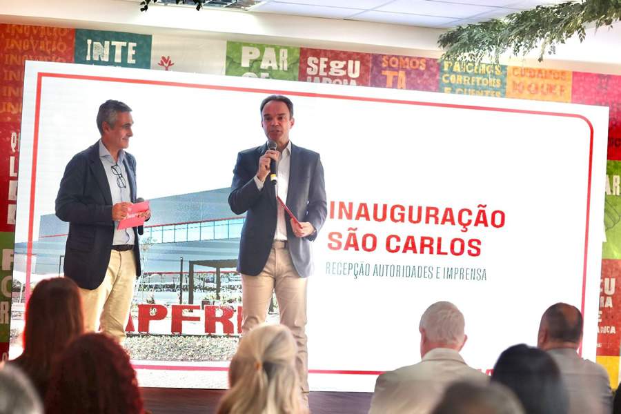 Nelson Alves (CEO Financeiro e de Opera&ccedil;&otilde;es da MAPFRE) e Felipe Nascimento (CEO da MAPFRE Brasil)