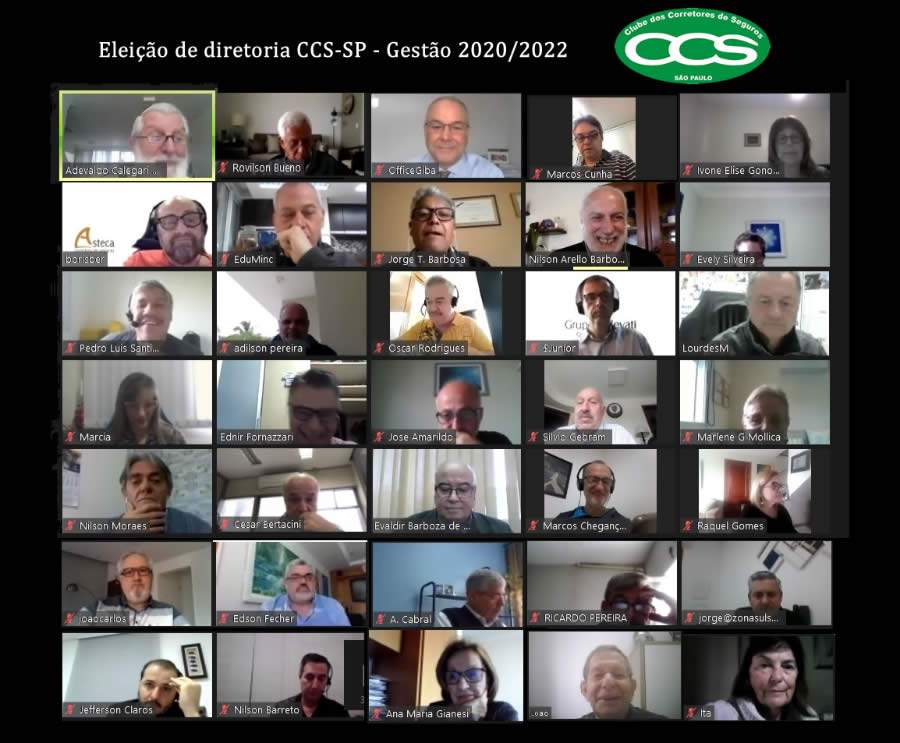 Clube dos Corretores de Seguros de S&atilde;o Paulo elege diretoria