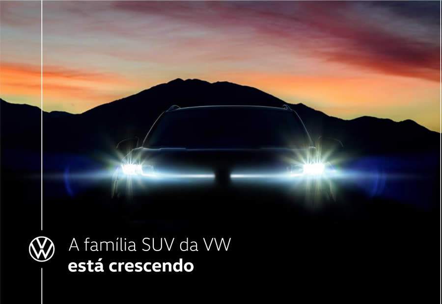 A fam&iacute;lia SUV da VW est&aacute; crescendo